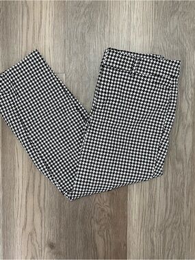 Old Navy Women’s Houndstooth Pixie Straight Pants Size 8 Petite